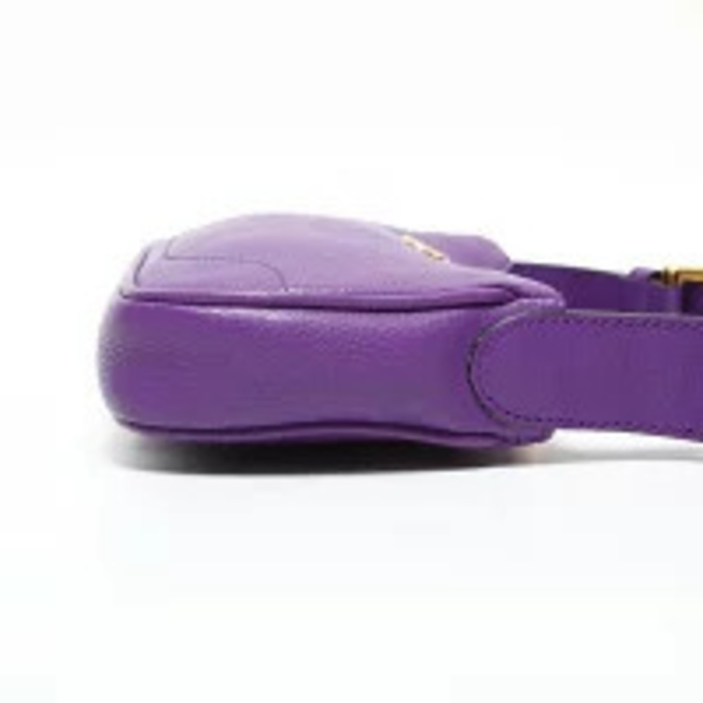 Gucci Hobo Aphrodite Leather Shoulder Bag Purple - Picture 5 of 13